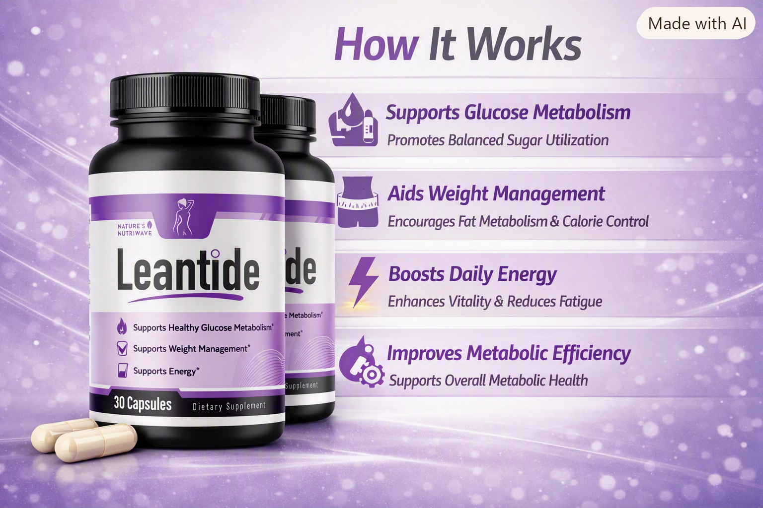 How Leantide works — 4 pillars